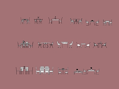 椅子 椅子立面图