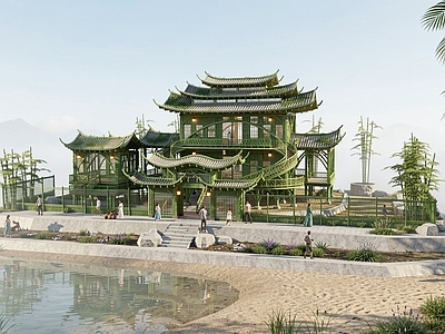 中式古建古建筑