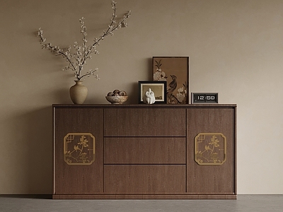 中古风玄关柜