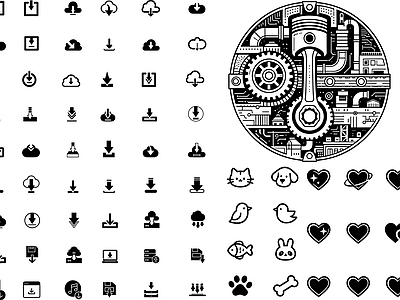 其他图库 图标 标识 线稿 贴图 纹理