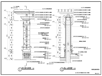 亭子图库 双边廊架 景观构架