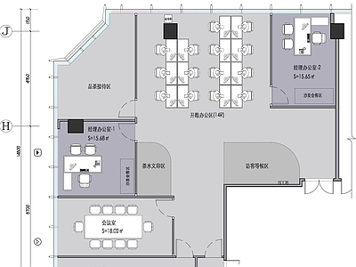 整体办公空间 办公室施工图 办公配电系统图 施工图 简装快速低成本 写字楼办公室