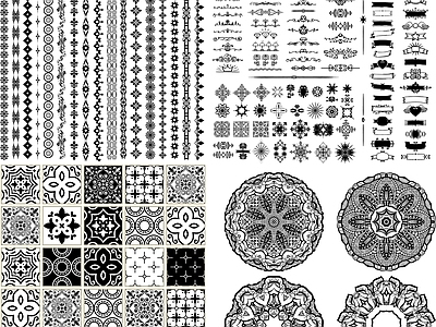 其他图库 高清大图 贴图 纹理线稿 中式