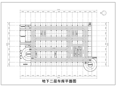 停车场 停车场规划设计 地下车库停车场