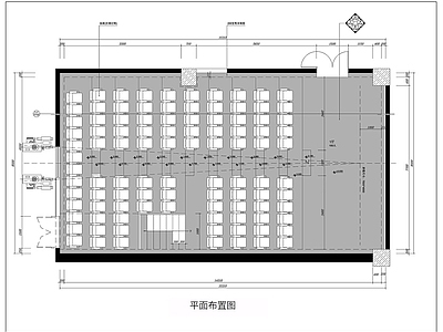 电影院 电影院影厅平面图 影音放映室平面图 电影放映厅平面图