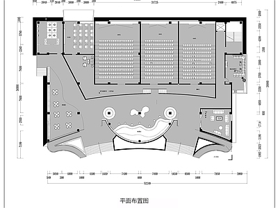 电影院 电影院影厅平面图 影音放映室平面图 电影放映厅平面图