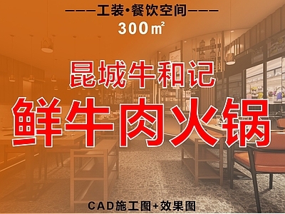 火锅店 火锅店 牛肉火锅 餐厅 餐饮空间 饭店餐馆