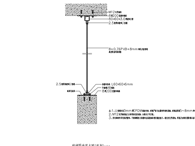 隔断节点 玻璃隔断节点 室内玻璃隔断 玻璃隔墙节点