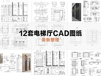 电梯厅 电梯厅 电梯厅金属门套 电梯桥厢