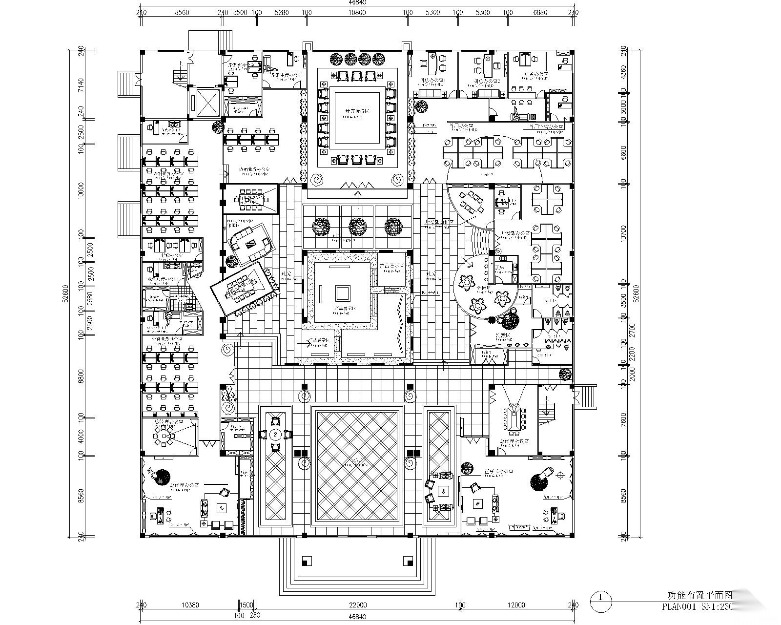 浙江方泰电器有限公司办公室施工图（附11张效果图）