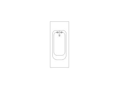 卫浴设施 现代家具图块别墅家具图块施工图