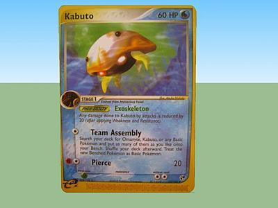 Pokemon card Kabuto hp 60