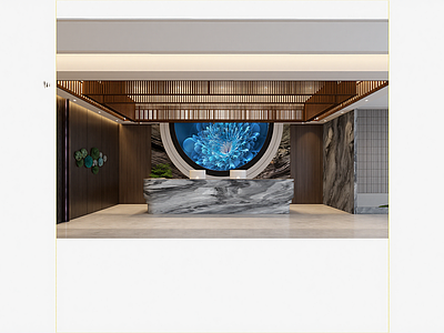 现代酒店大堂