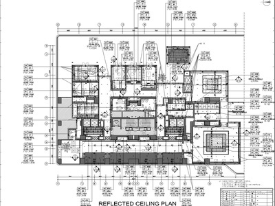 前海鸿荣源中心高端公寓首层大堂及售楼处|官方摄影+施工图