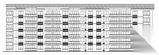 [南洋]某河滨村安置房工程建筑结构电风施工图（4栋楼）