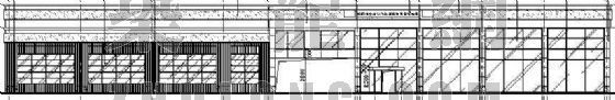 某钢结构车展及维修中心建筑设计方案 展销厅