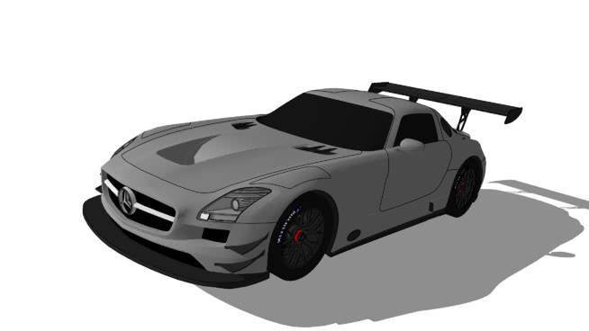 梅赛德斯奔驰SLS AMG GT3 摄像机 跑车 录音机 敞篷车 赛车