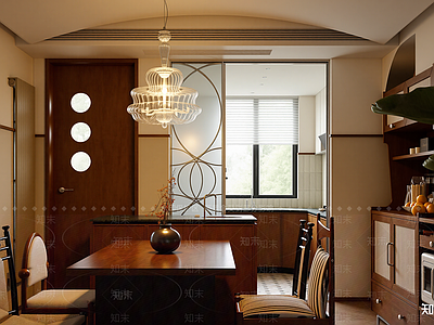 美式家居餐厅