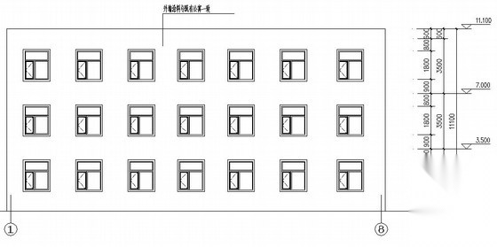 三层砖混公寓扩建建筑结构施工图