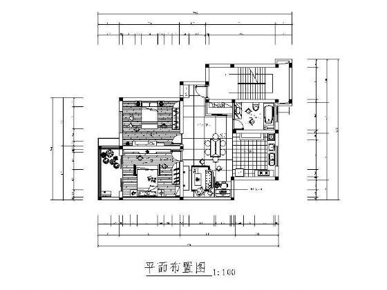 两居室设计方案图