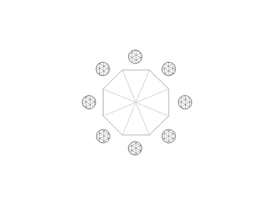 动态块 八边形桌不带电
