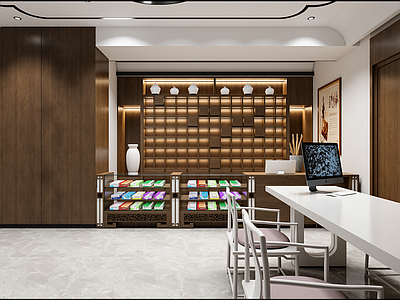 新中式烟酒店