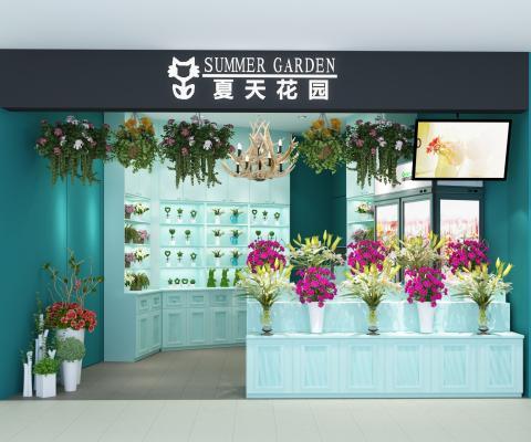 现代花店 植物