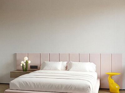 粉色双人床双人床
