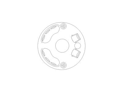 桌子 国外高端品牌家具图块