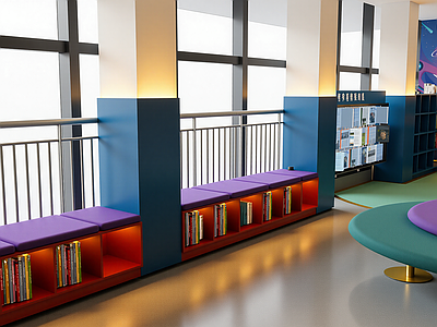 现代幼儿园内部