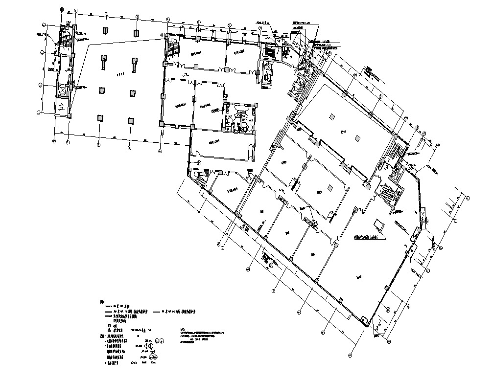 昆山花桥国际商务城F地块酒店公寓施工图+效果图