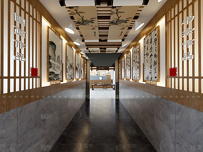 现代艺术展厅