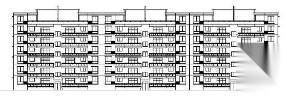 某七层住宅楼建筑结构方案图