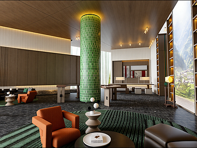 现代其他酒店空间