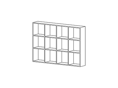 柜子 图书馆柜书架书柜陈列架木制家具