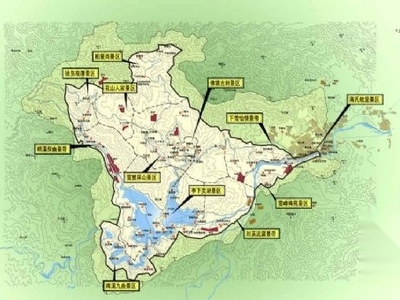 溪口-雪窦山重点风景名胜区总体规划方案