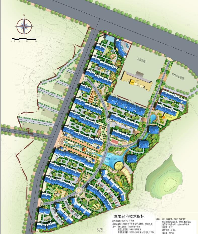 居住区规划完整全套SU模型+CAD+效果图