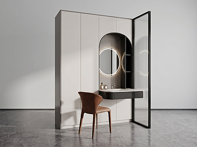 嵌入式梳妆台梳妆台