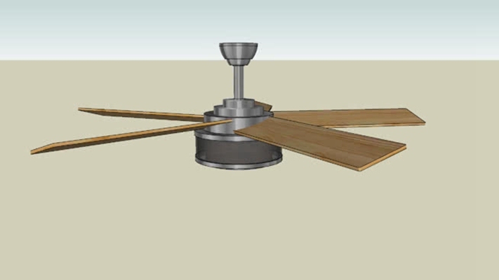 电风扇 草图大师模型