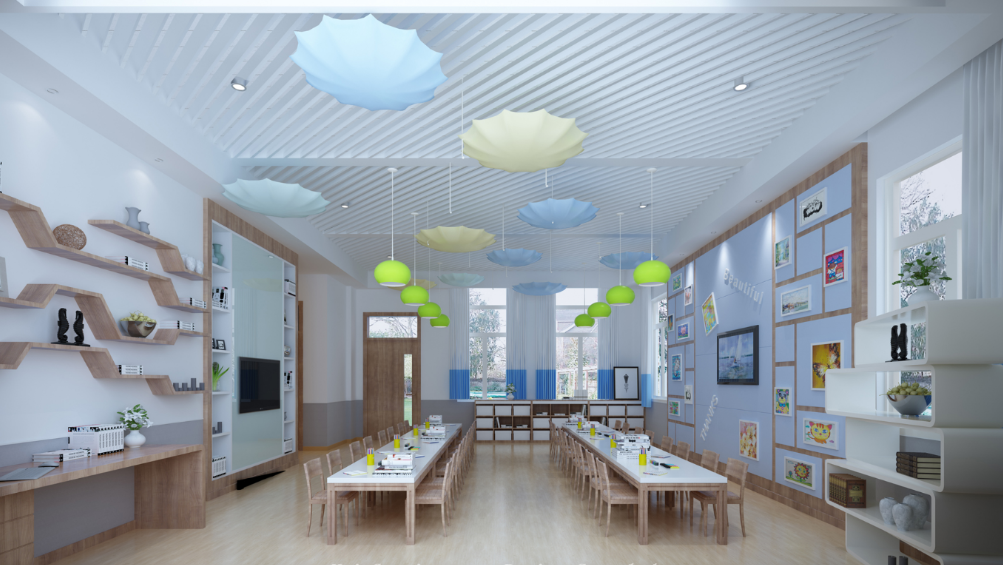 顺德海纳博雅幼儿园室内设计概念方案图（含133张）