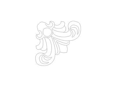 雕塑装饰构件 欧式家具图块