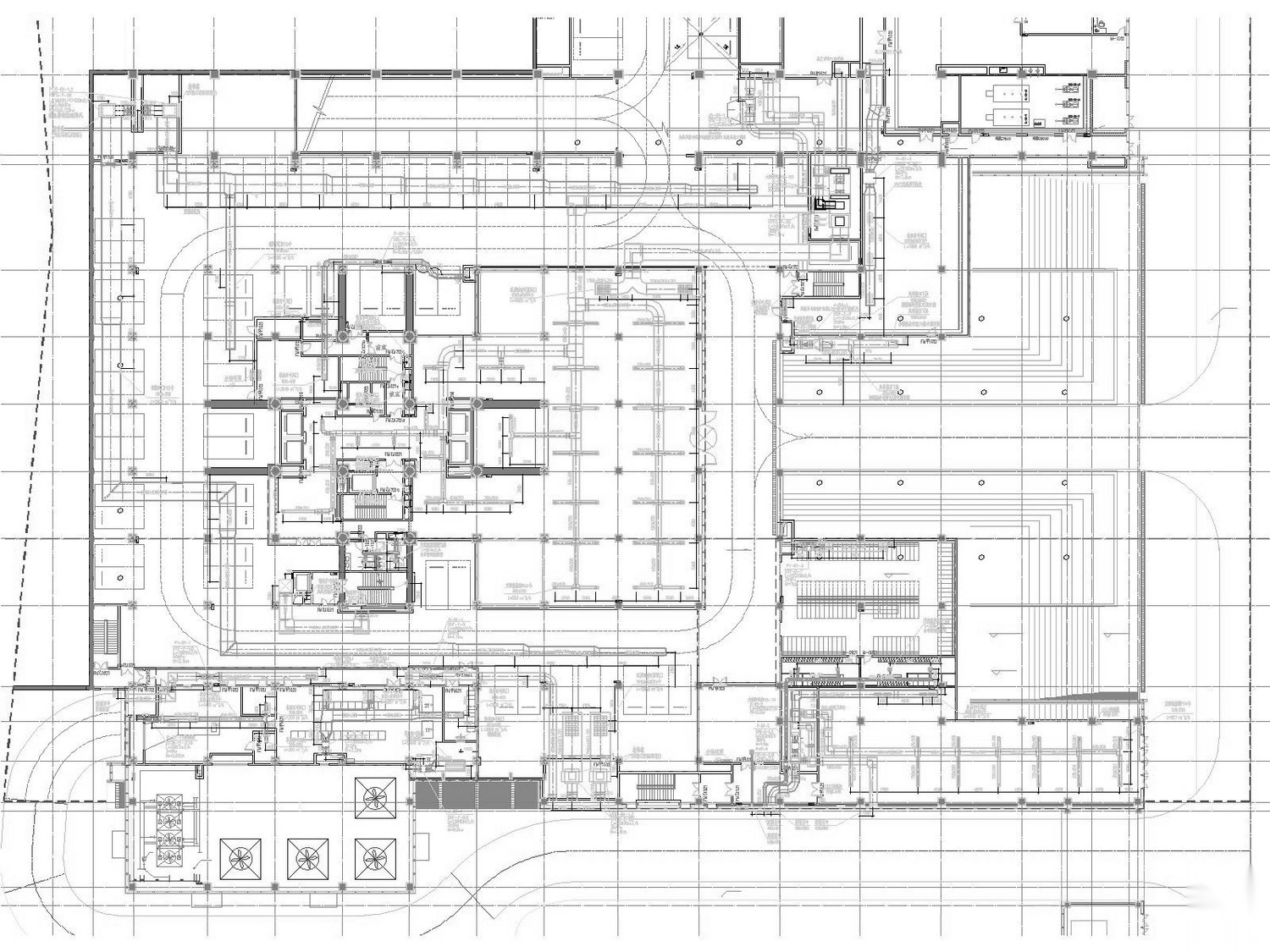 [贵州]超高层国际会议展览中心暖通空调全系统施工图（... 建筑暖通