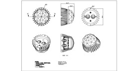 最新LED点光源CAD原创设计