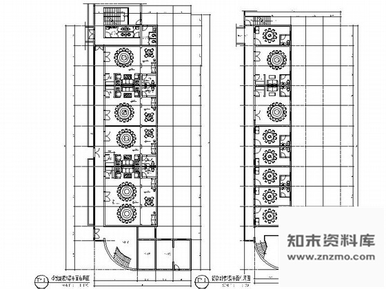 施工图安徽某演艺吧副楼餐饮室内装修施工图含效果