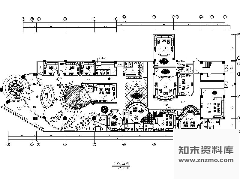 施工图某豪华卡拉OK室内装修图