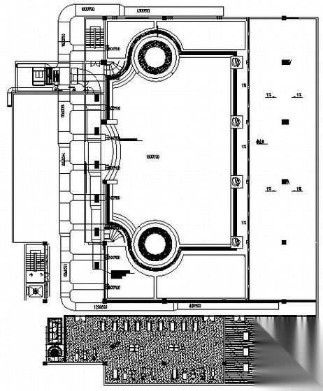 某游泳池全套工艺图纸 建筑暖通