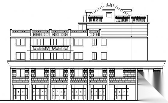 多层住宅建筑施工图纸