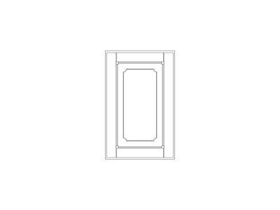 门 橱柜标准立面模块图块