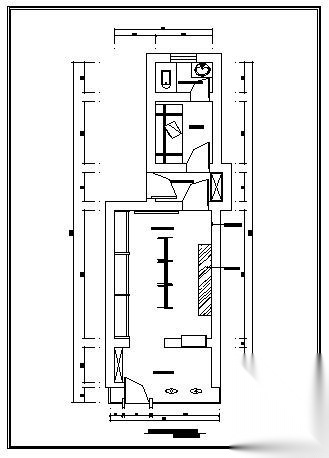 服装店装修施工图