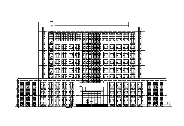 [江苏]17年最新办公建筑施工图（含地下室及人防）